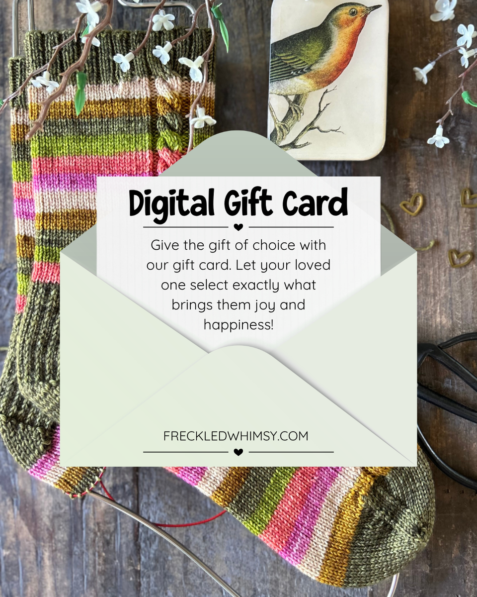 Freckled Whimsy Digital Gift Card – FRECKLED WHIMSY LLC