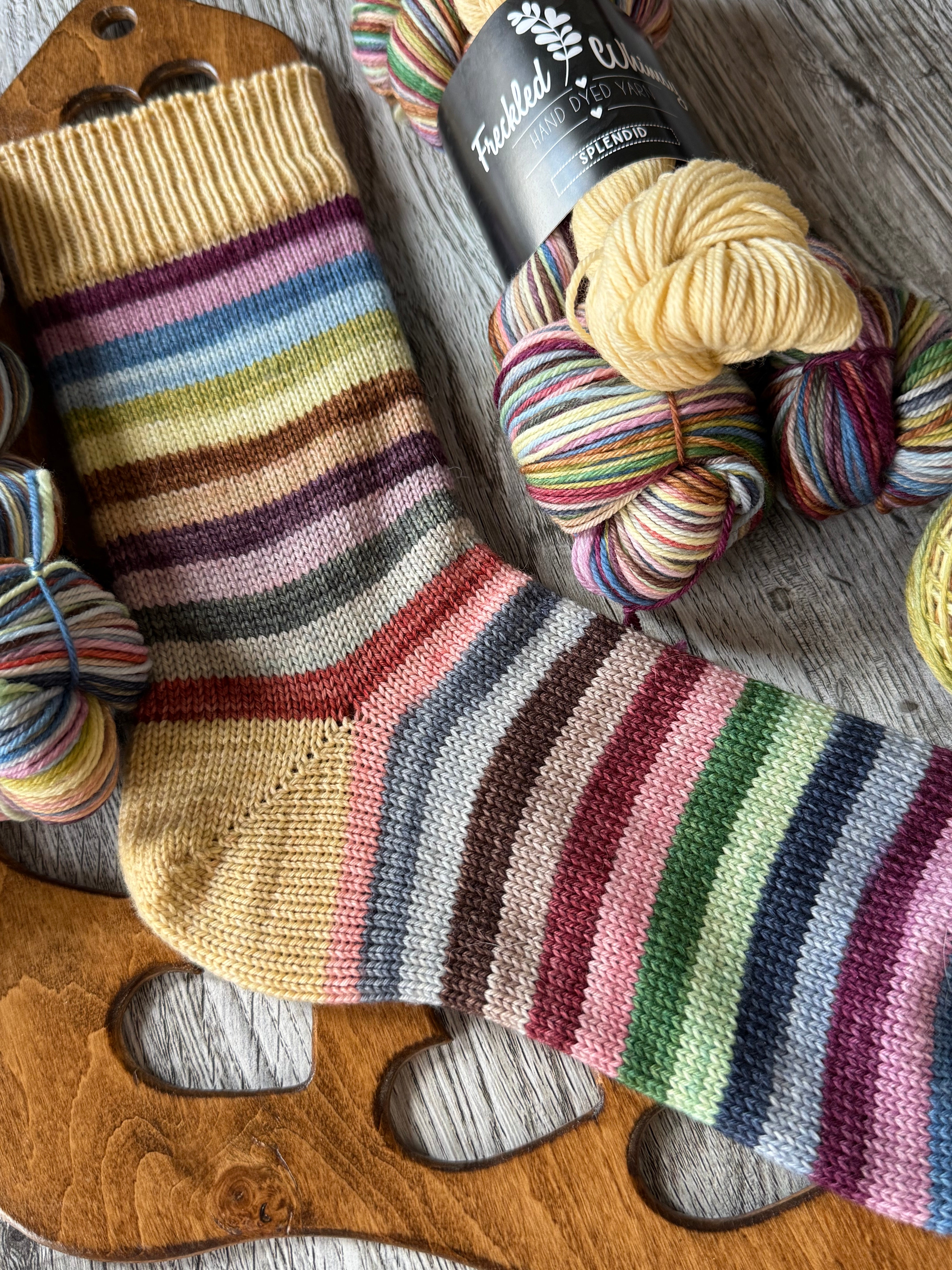 Autumn Crush - 24 Stripes - Splendid Base ONLY