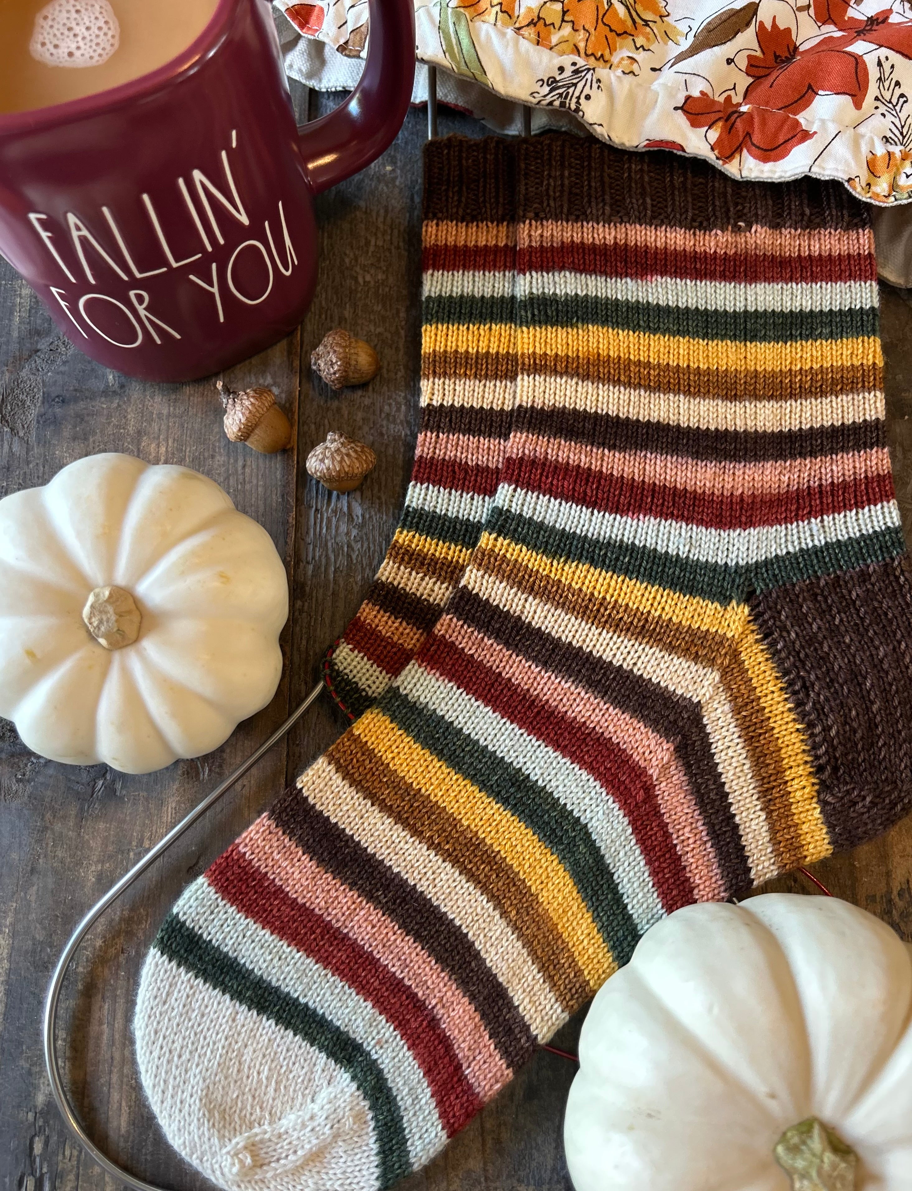 Long Sleeves and Autumn Leaves - November 2023 Yarn Club Extras